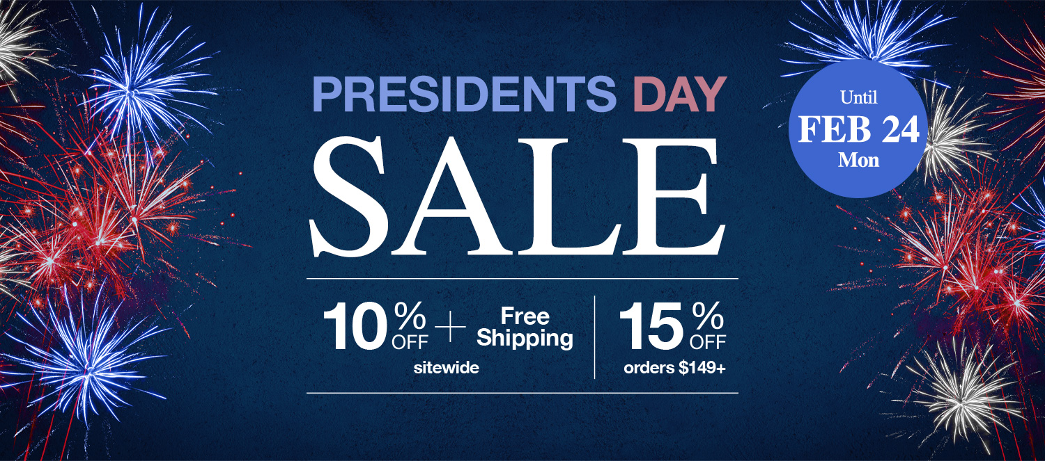 Presidents Day Sale