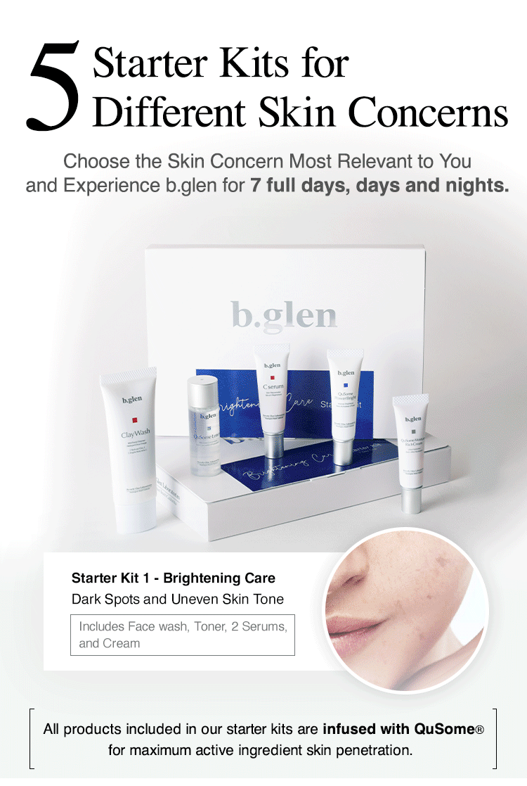 5 Starter Kits - Discover the Solution for Skin Problems